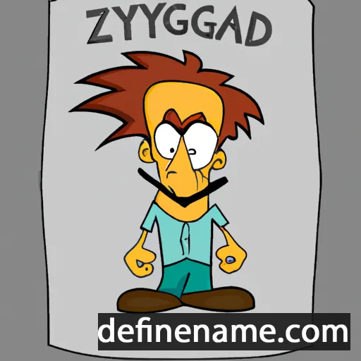 Zygfryd cartoon