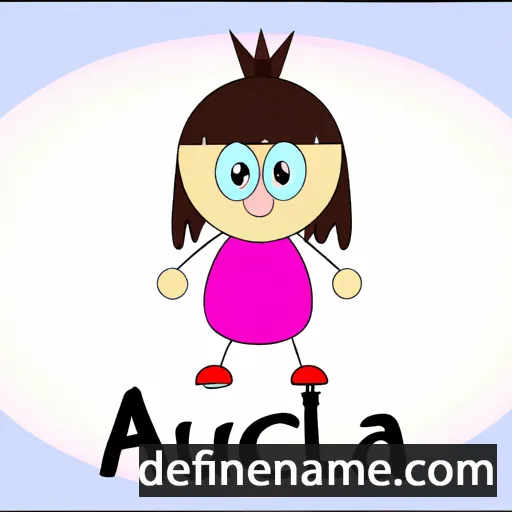 cartoon of the name Àcula