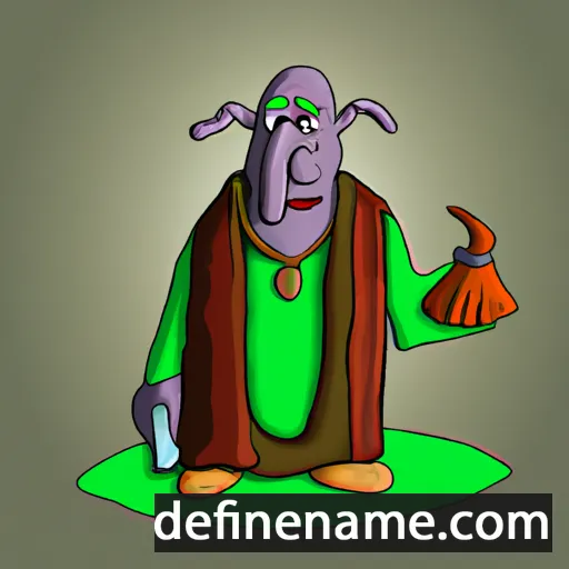 cartoon of the name Ədalət