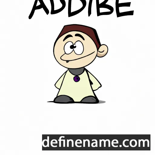 Abide cartoon