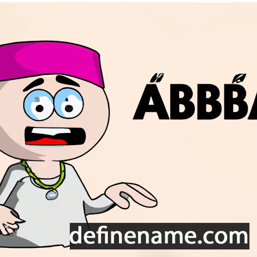 Abinadab cartoon