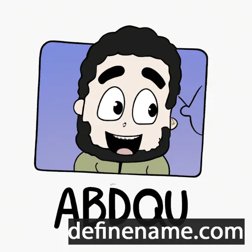 Abioud cartoon