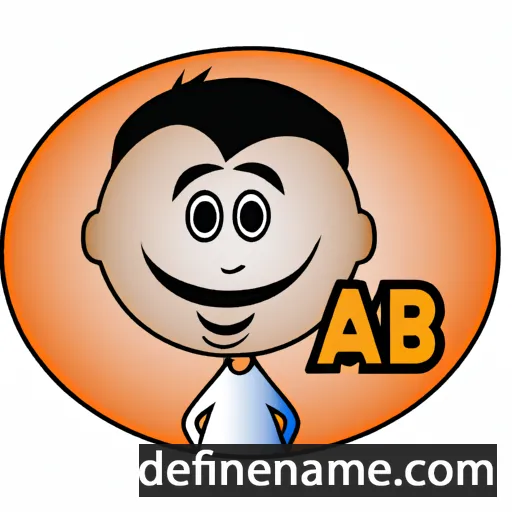 cartoon of the name Abir