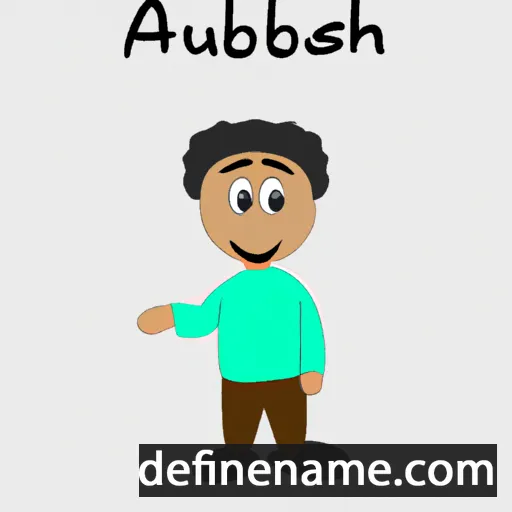 cartoon of the name Abishur