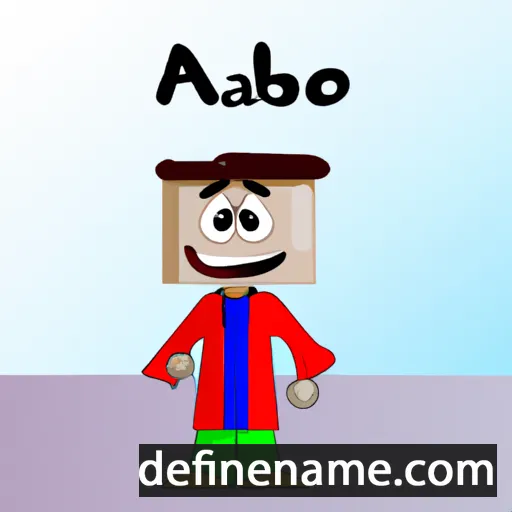 cartoon of the name Abko