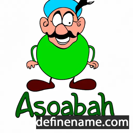 cartoon of the name Abolghasem