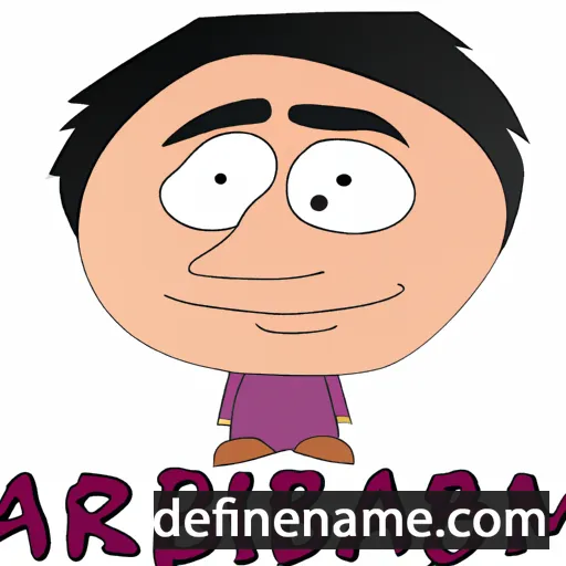 cartoon of the name Abrami