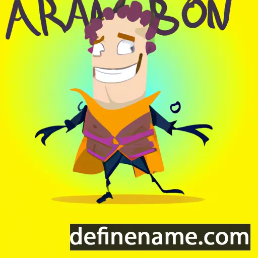 cartoon of the name Abramon