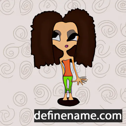 Abrielle cartoon