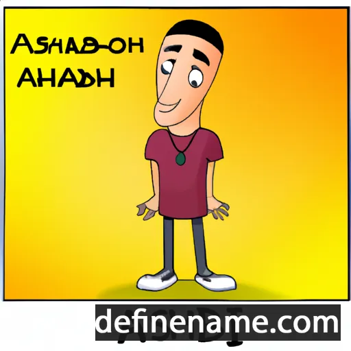 cartoon of the name Abrish