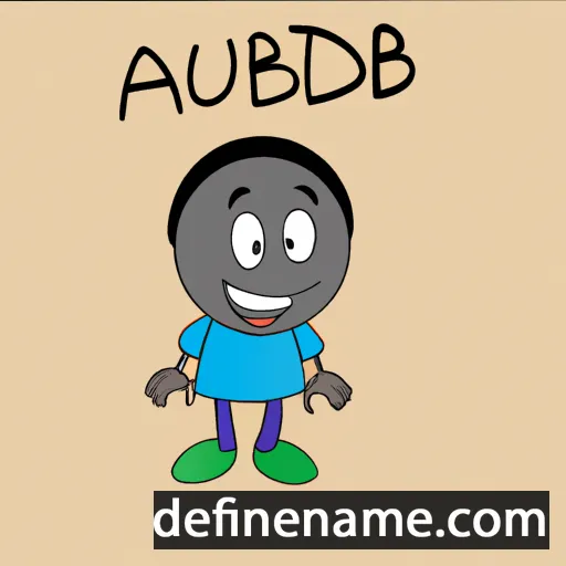 cartoon of the name Abudemi