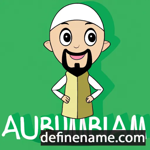 cartoon of the name Abumuslim