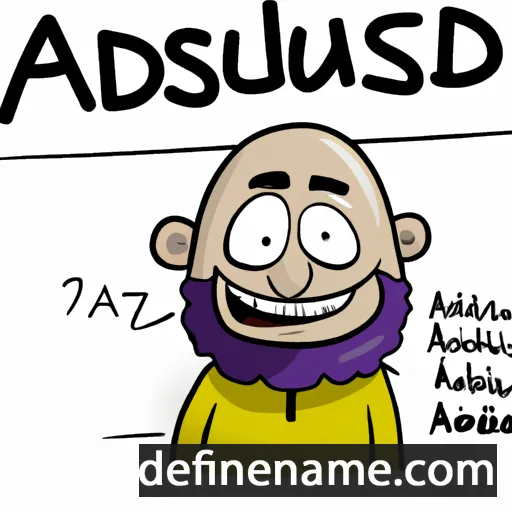 cartoon of the name Abusaid