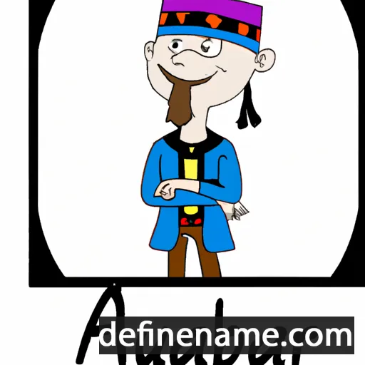 cartoon of the name Abuzar