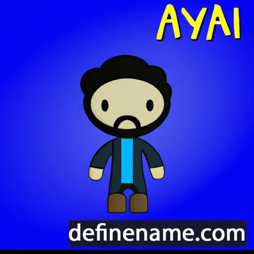 cartoon of the name Abyan