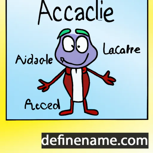 Acacallide cartoon