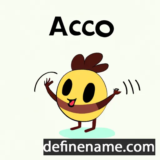 Acaico cartoon