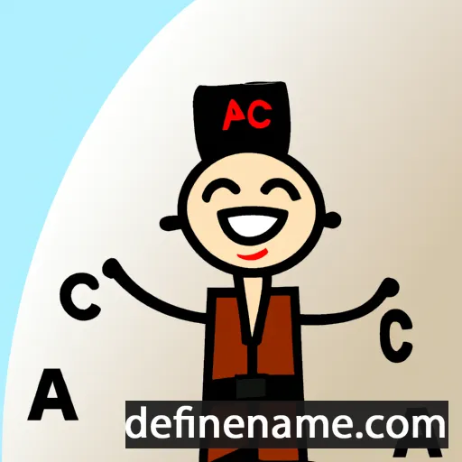 cartoon of the name Acca