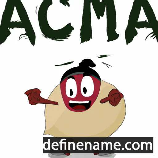 Accama cartoon