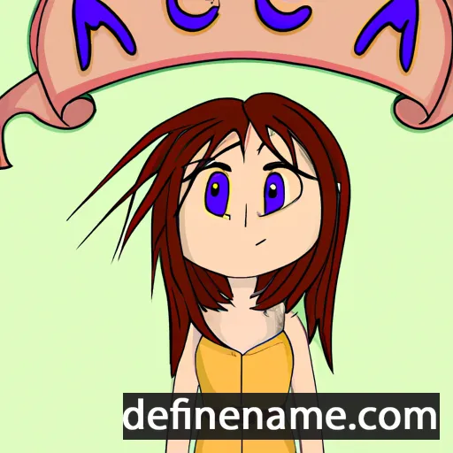 Accia cartoon