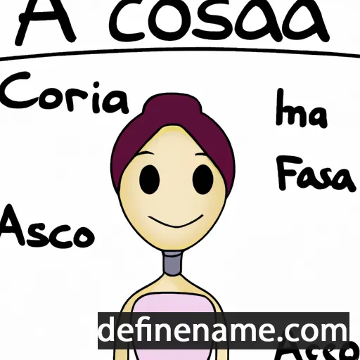 cartoon of the name Accorsa