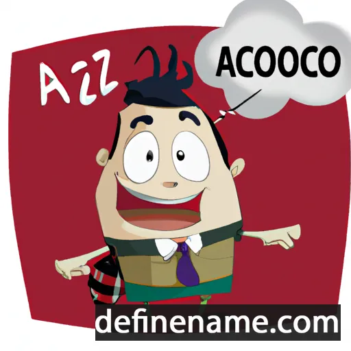 cartoon of the name Accorso