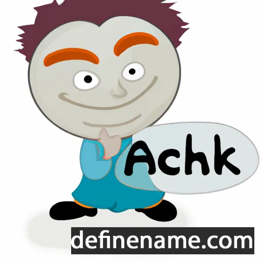 Achak cartoon