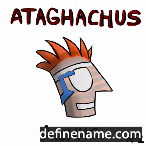 Acharius cartoon