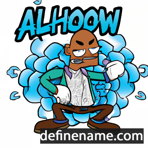 cartoon of the name Acheflow