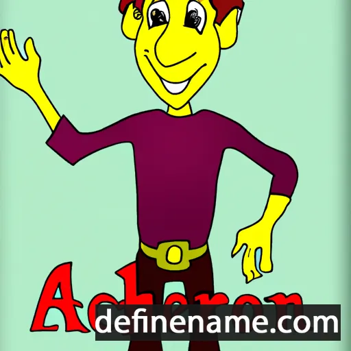 cartoon of the name Acheron