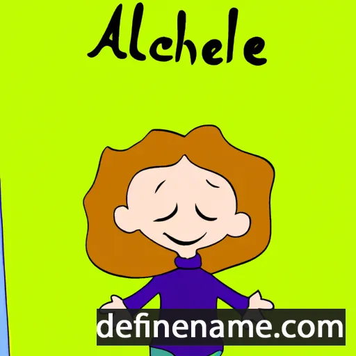 cartoon of the name Achillée