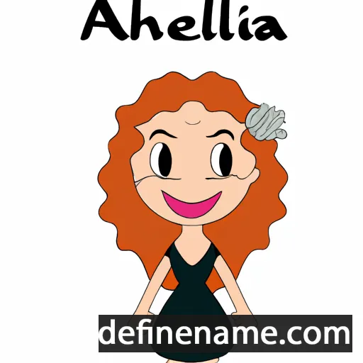 cartoon of the name Achilleia