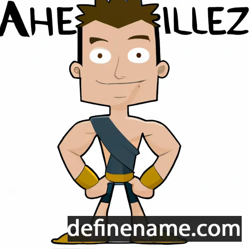 Achillesz cartoon