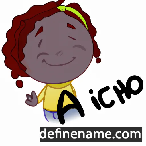 cartoon of the name Achilou