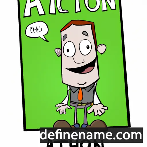 Achton cartoon