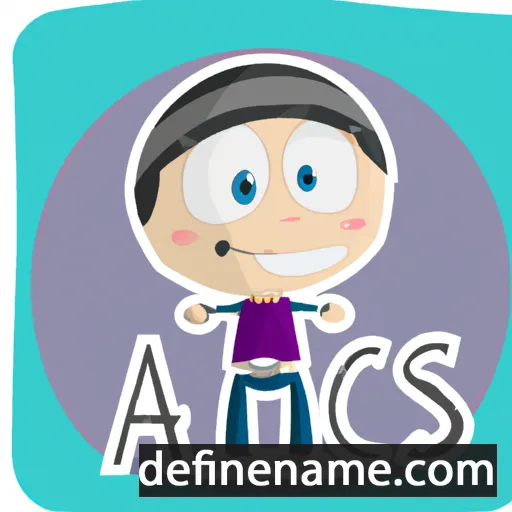 cartoon of the name Acis