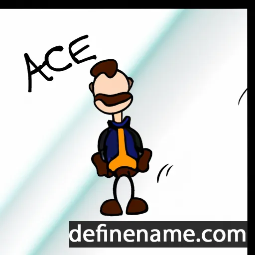 Ackje cartoon