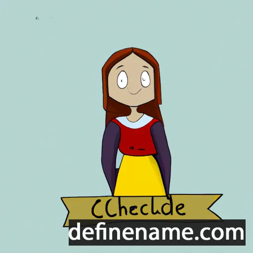 cartoon of the name Aclehilde