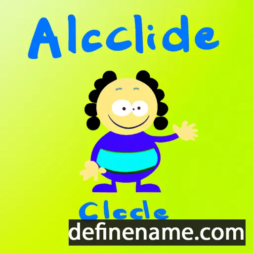 cartoon of the name Acletrude