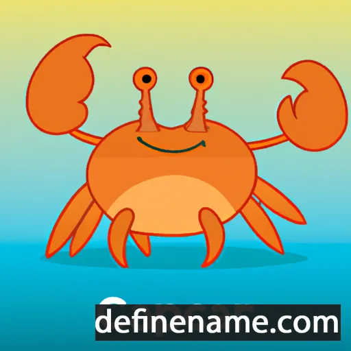 Acrab cartoon