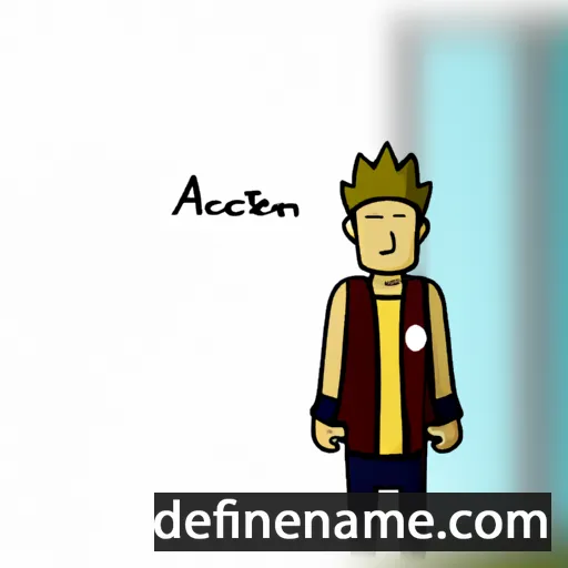 cartoon of the name Acteon