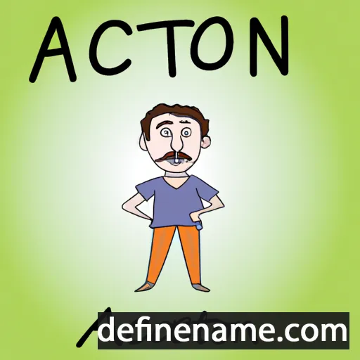 Actor cartoon