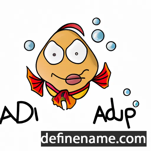 cartoon of the name Adad-guppi