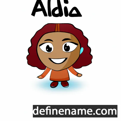 cartoon of the name Adala