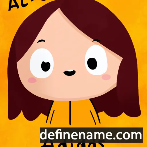 cartoon of the name Adalaís