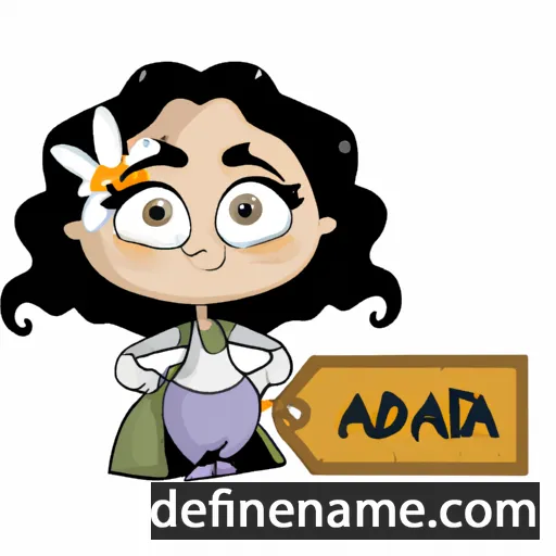 cartoon of the name Adalarda