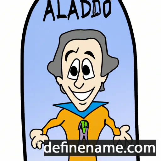 cartoon of the name Adalardo