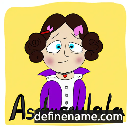 cartoon of the name Adalbertina