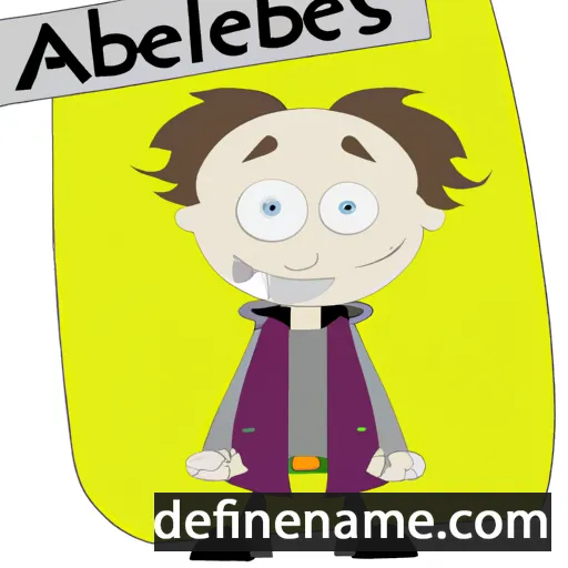 cartoon of the name Adalberts