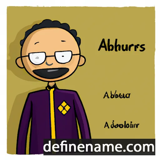 cartoon of the name Adalbertus